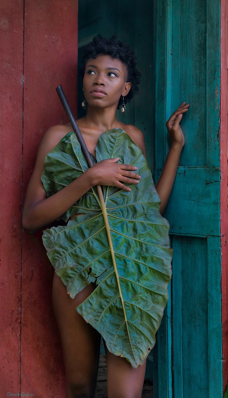 Female model photo shoot of Saryta Akpa by Derek Galon in Giraudel, Dominica