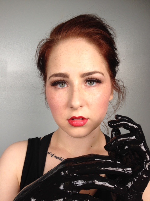 Female model photo shoot of MakeupByJamieLeigh in Los Angeles, CA