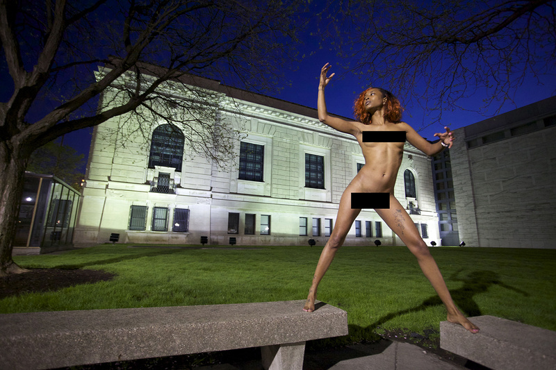 Being nude in Detroit