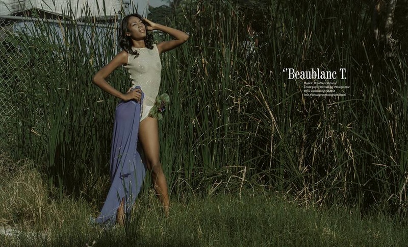Female model photo shoot of Tatiana Beaublanc in Haiti