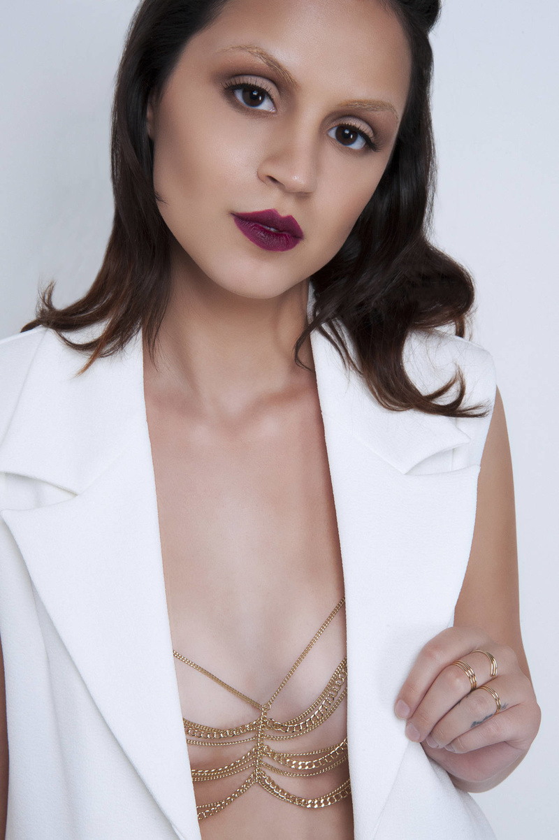 Female model photo shoot of Quintina Marie by Melissa Morley, makeup by Sasha_Sai