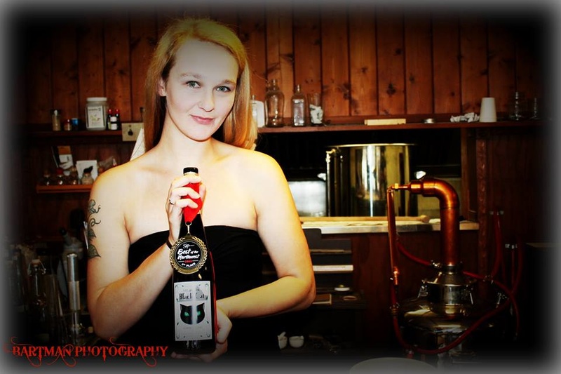 Female model photo shoot of RosieRoo by BARTMAN M M PHOTOGRAPHY in Mt. Index Brewery & Distillery