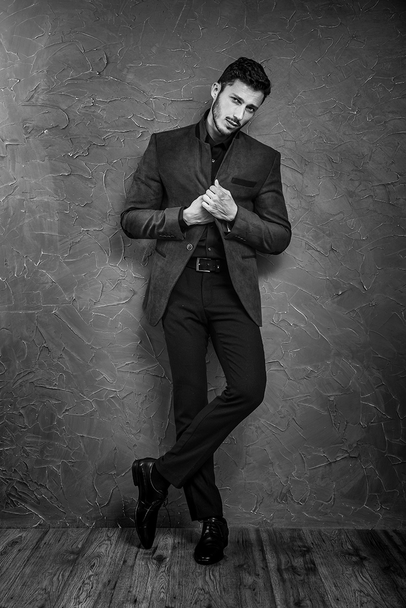 Male model photo shoot of Marek Macinga in London