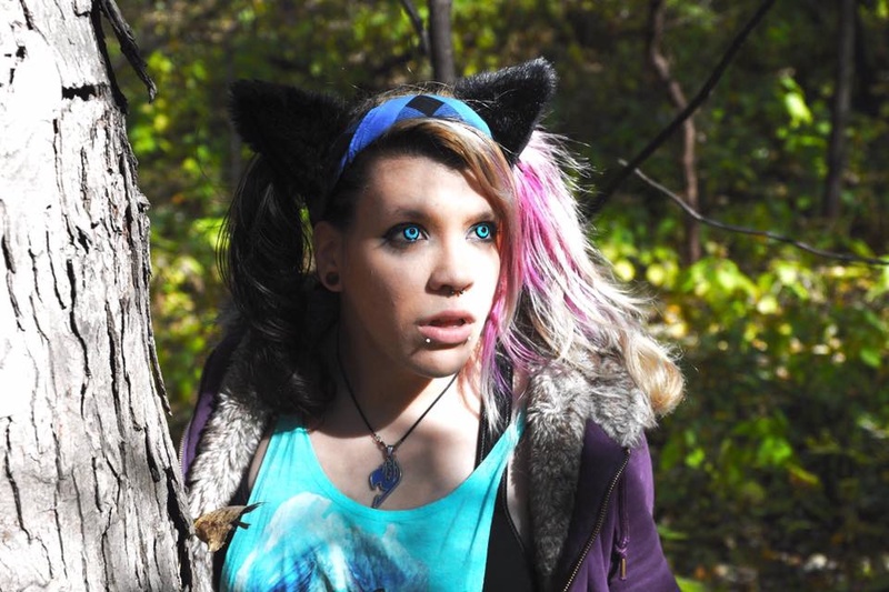 Female model photo shoot of Nova Wolf by Cain Workshops