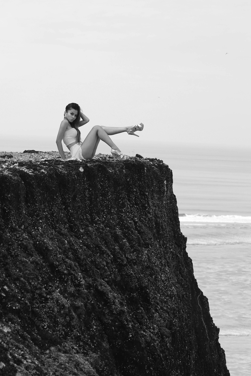 Male model photo shoot of Dualist in Pandawa Beach, Bali