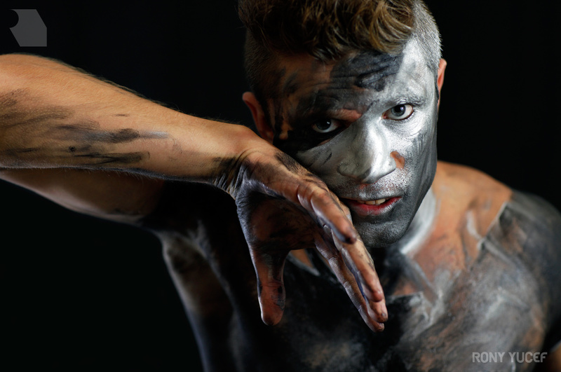 Male model photo shoot of RonyYucef - Skin Artist and Taras_Shelestyuk in Los Angeles - CA - US