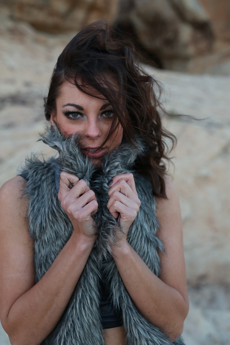 Female model photo shoot of Salt Lake Sweetie by Oceans XIII Photography in Red Rock Canyon