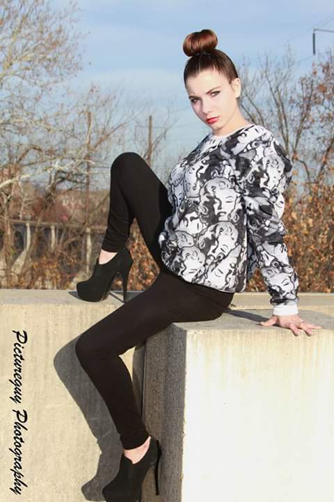 Female model photo shoot of Cayla Hardesty by No words in Harrisburg, PA