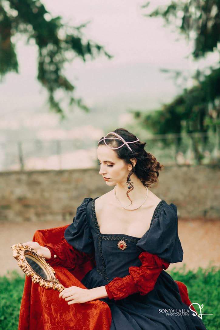 Female model photo shoot of SageBell by  Sonya Lal in Florence, Italy