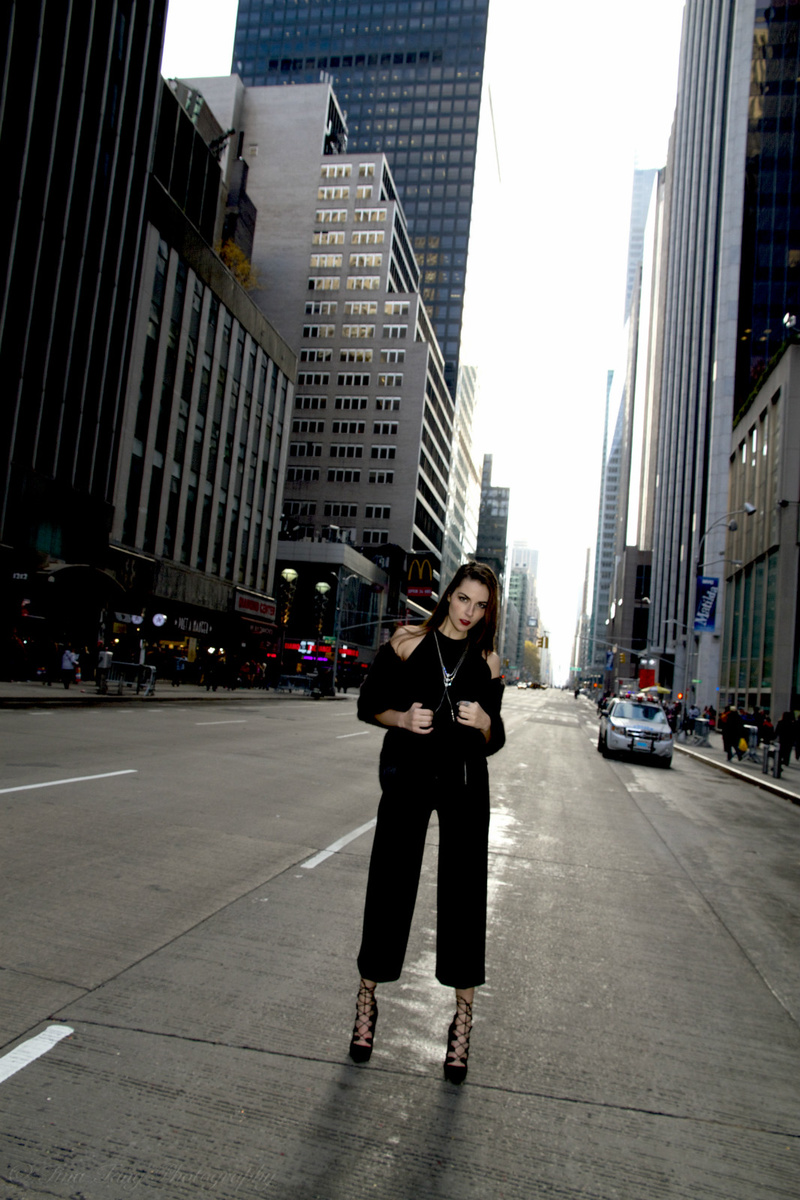 Female model photo shoot of lana000 in Manhattan