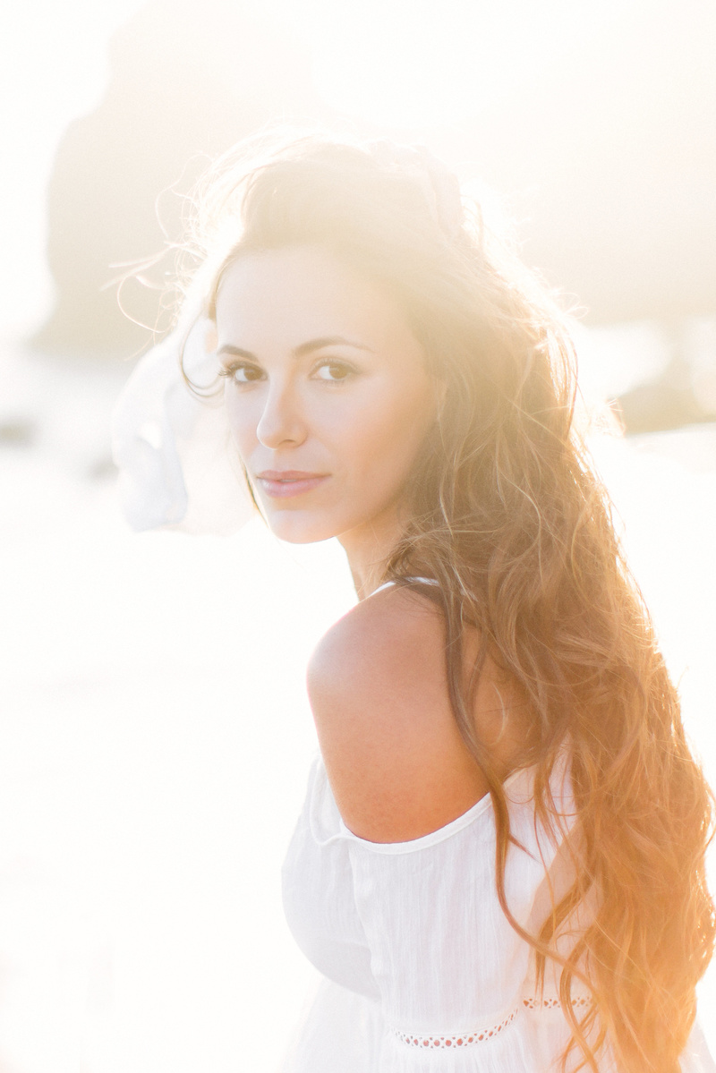 Female model photo shoot of Nina Brock by Lukegriffin in Malibu, CA