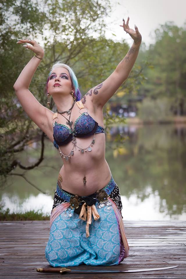 Female model photo shoot of Brigeyboo in Louisiana renaissance festival