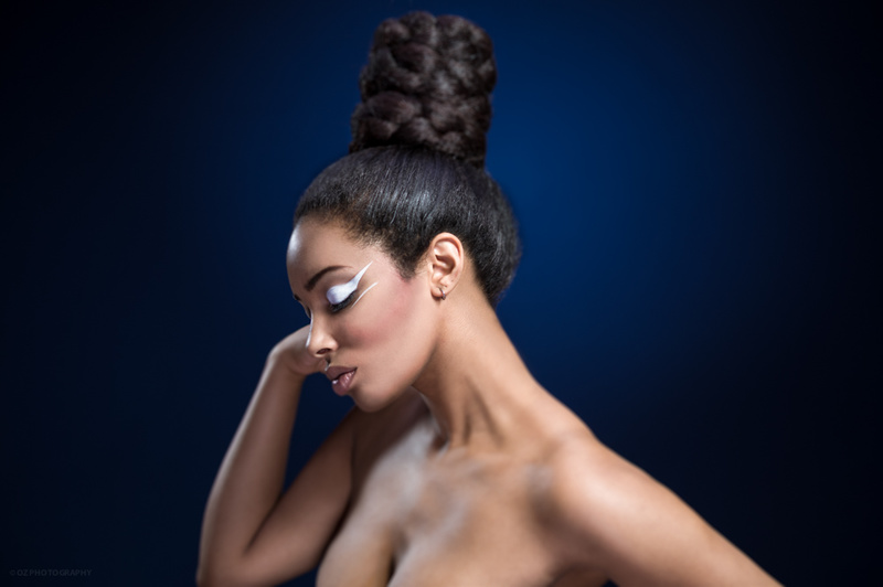 Female model photo shoot of michelle brisson hair