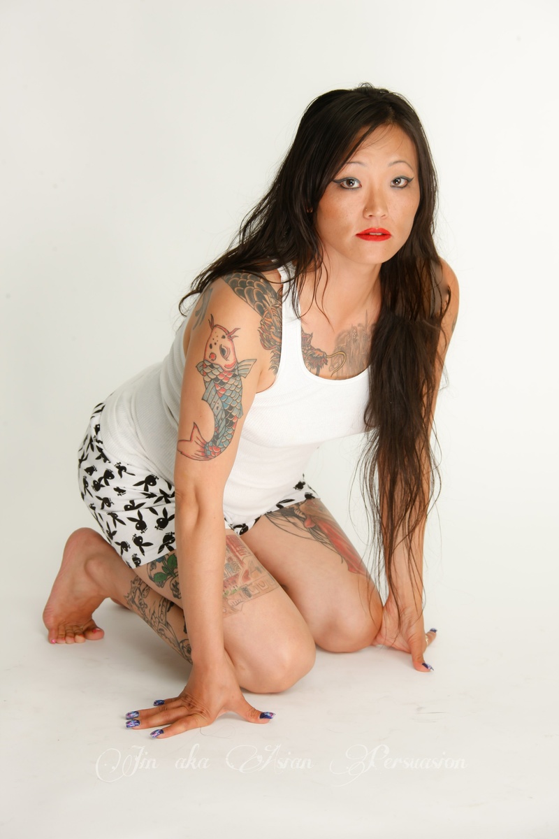 Female model photo shoot of Jin aka Asian Persuasion in Chicago, Illinois