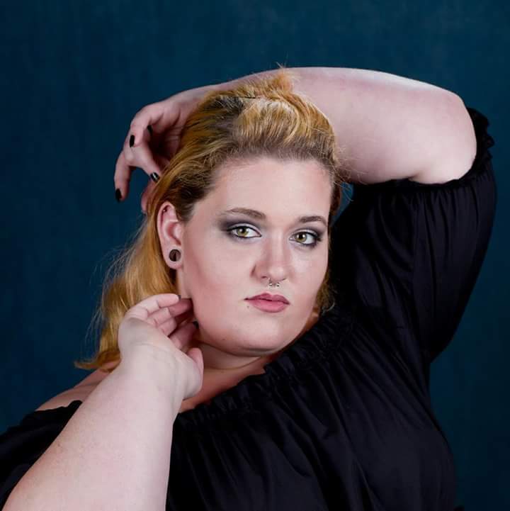 Female model photo shoot of M Cassandra by Hacklight
