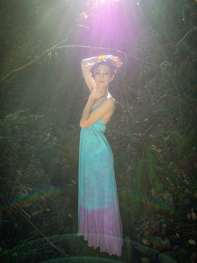 Female model photo shoot of Theodora Flory in Mount Tamalpais
