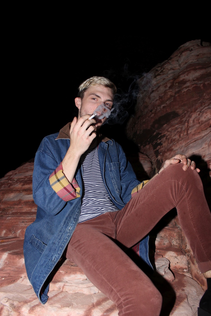 Male model photo shoot of Jon Anderson in Red Rock Canyon, NV