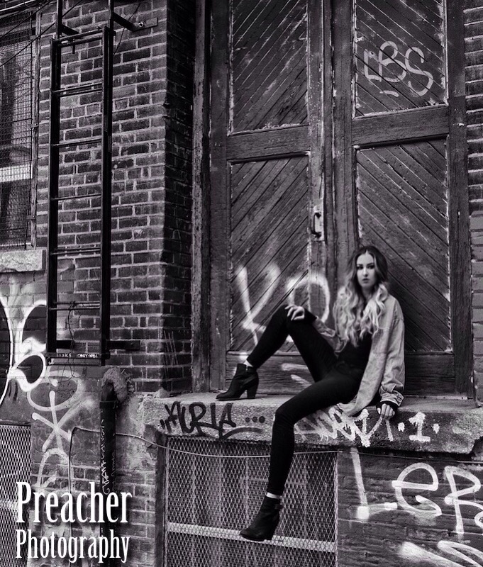 Female model photo shoot of stylistmorganshae by Preacher Photography in Toronto, Ontario