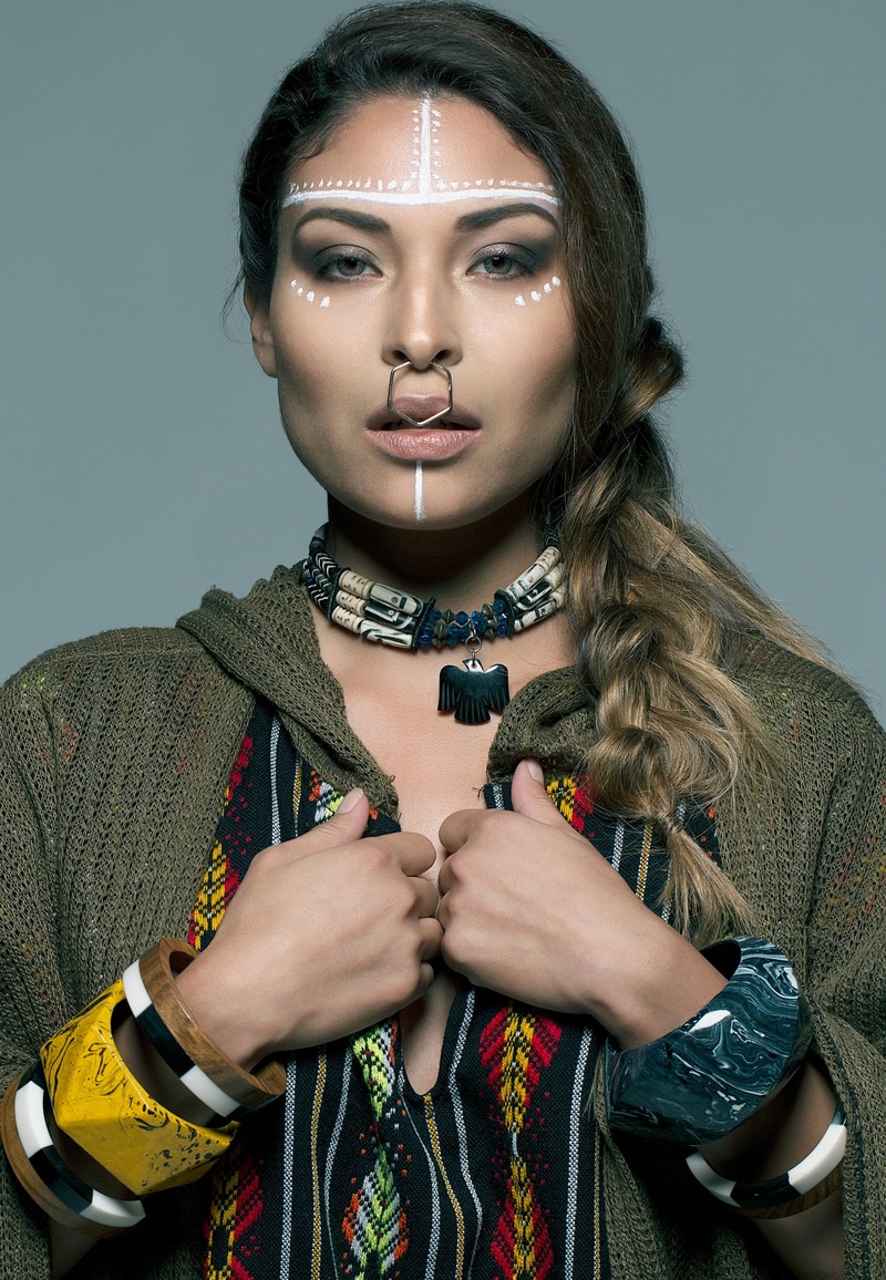 Female model photo shoot of DANS Makeup Artistry