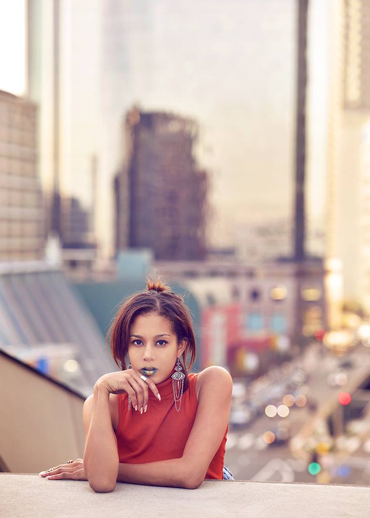 Female model photo shoot of Renae Leniece by JackHPhoto in Downtown LA