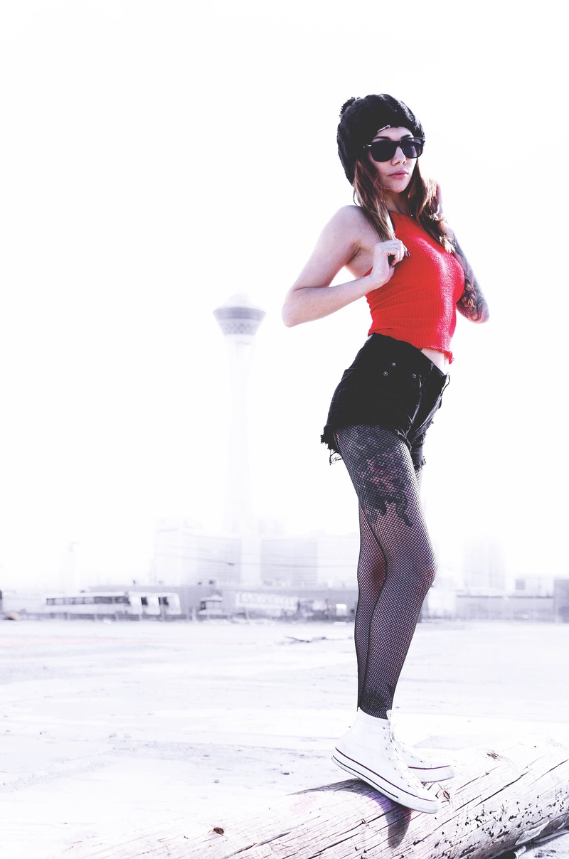 Female model photo shoot of Dahlia Saint in Las Vegas