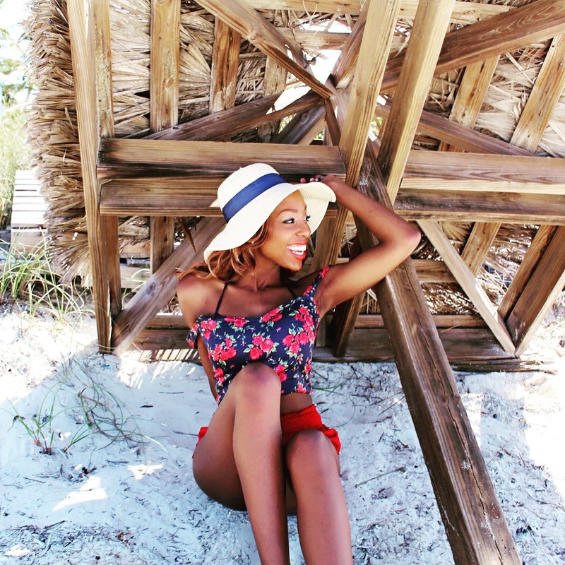 Female model photo shoot of Cedra Alice in Turks and Caicos