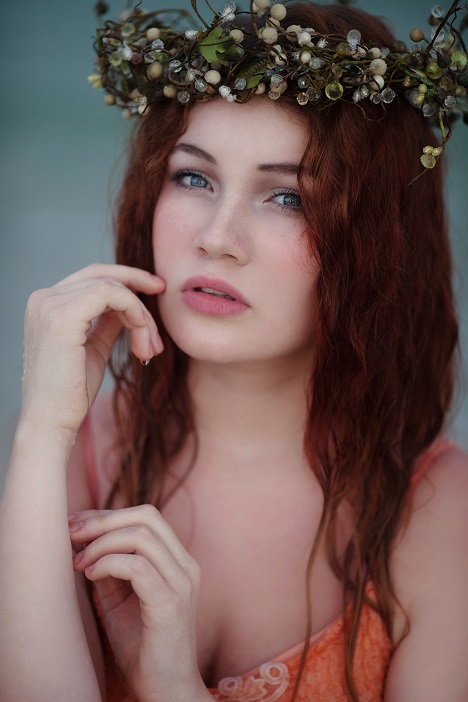 Female model photo shoot of Adorella Arts
