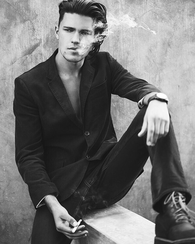 Male model photo shoot of Denis Nazar by Scott Hoover Photo