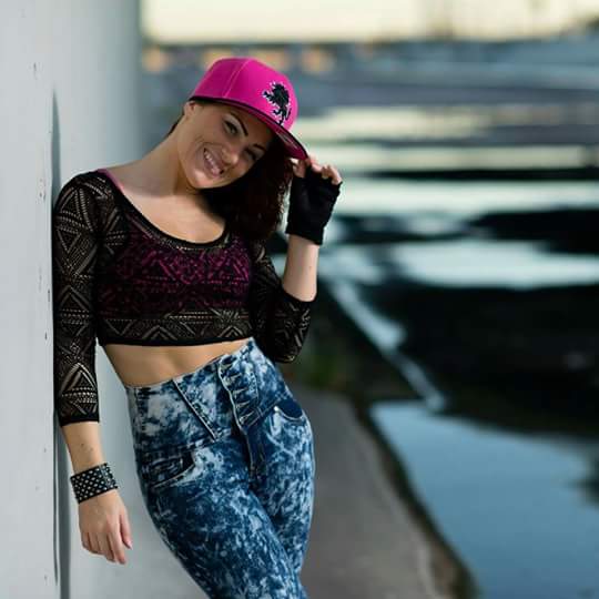 Female model photo shoot of Tabbz in LA River