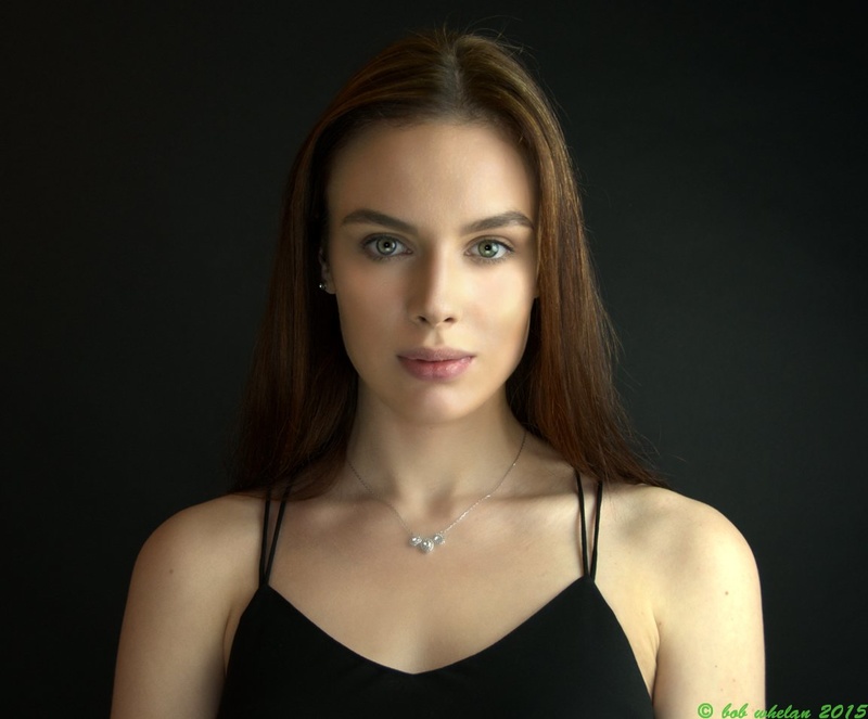 Female model photo shoot of Polinasidorova in Rob's studio