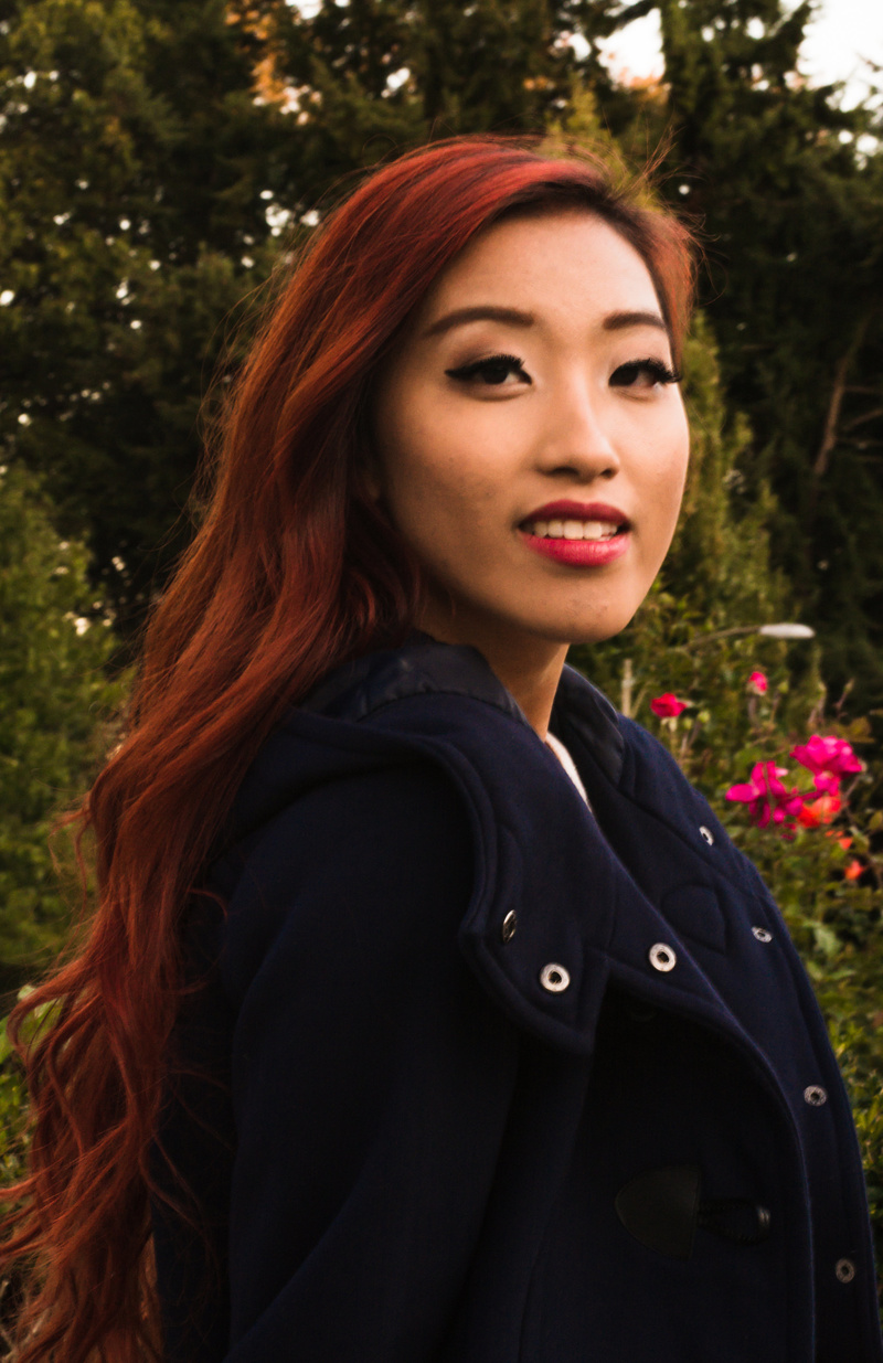 Female model photo shoot of Christina Nguyen by 3754139 in University of Washington