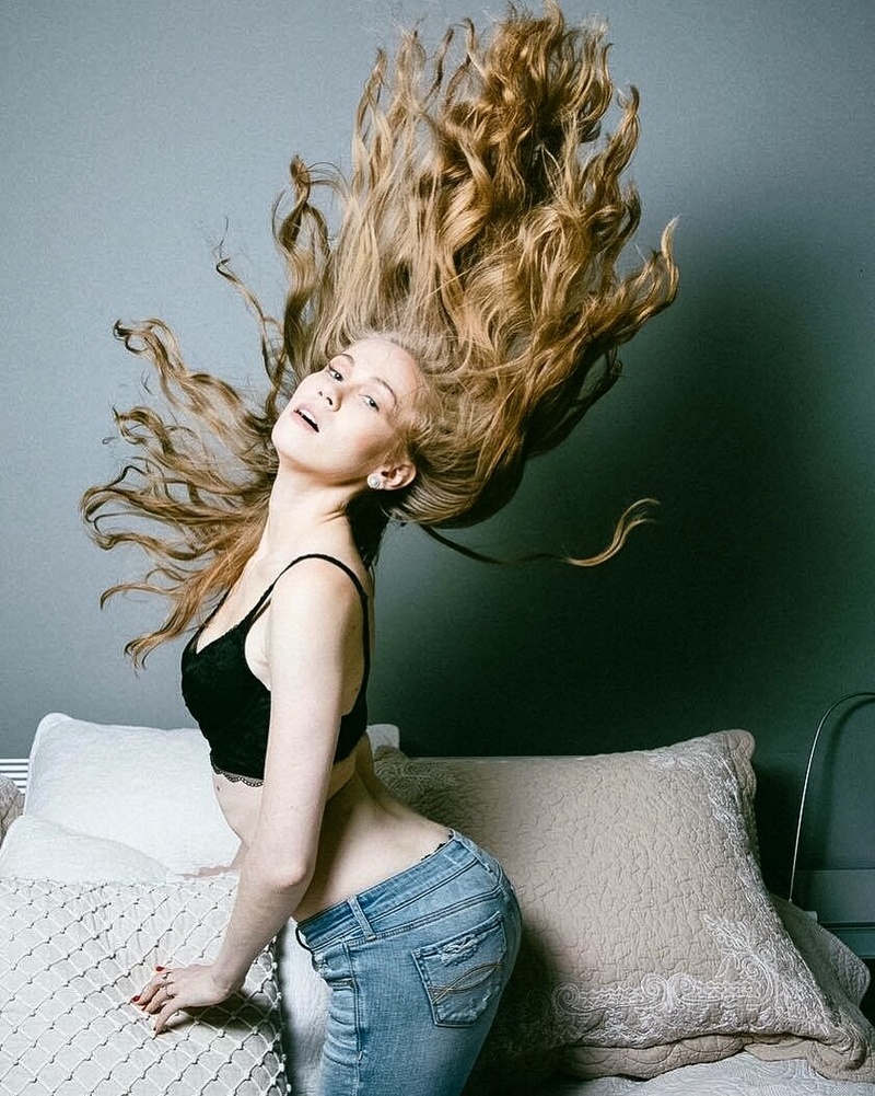 Female model photo shoot of Yana C in New York