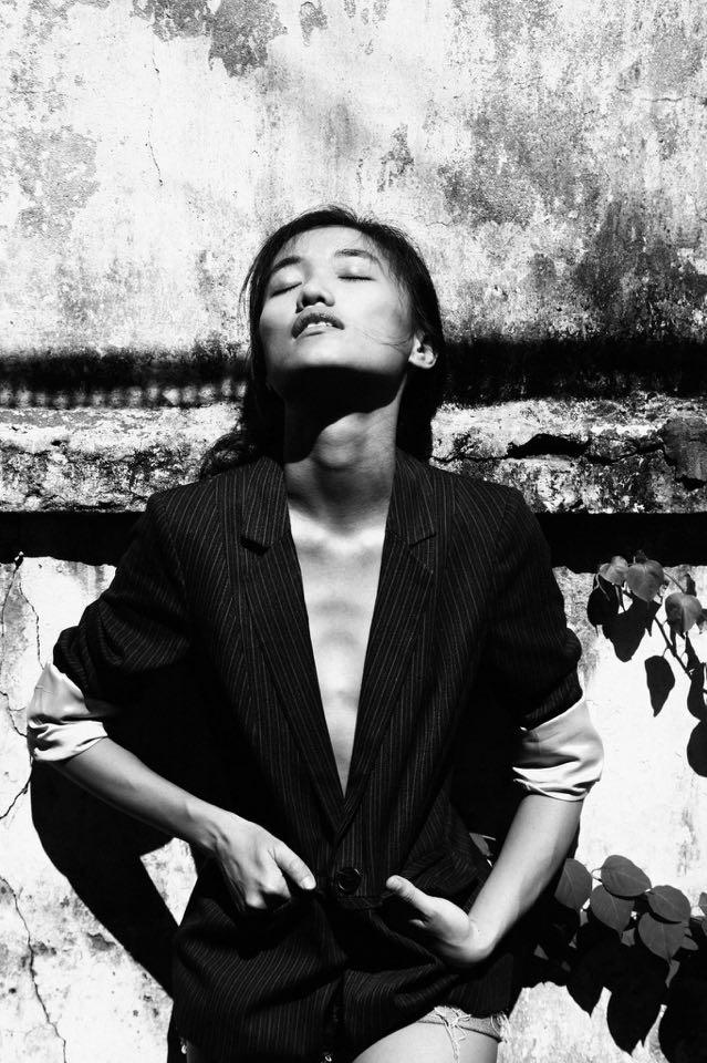 Female model photo shoot of Trinh Tran by celinesarr in Saigon
