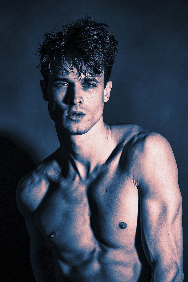 Male model photo shoot of John Fredrickson by aurorarosedecrosta in Velvet Snow Productions