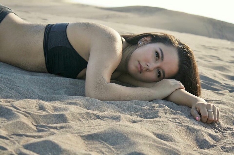 Female model photo shoot of MorgankMadril in Great Sand Dunes National Park