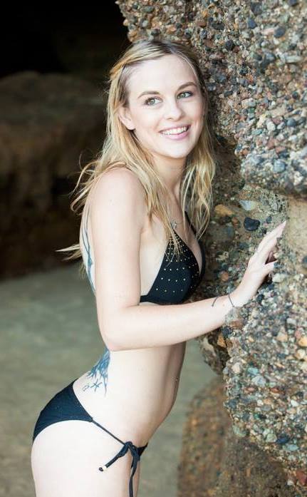 Female model photo shoot of Lauren Patricia Joy in Caves Beach NSW