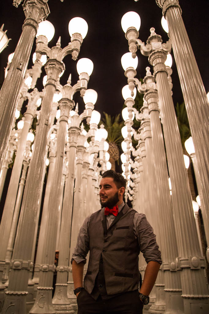 Male model photo shoot of Johnz_Kismetic in LACMA