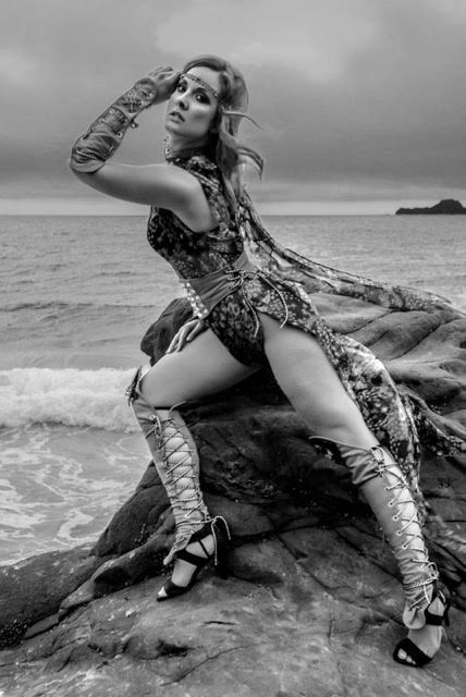 Female model photo shoot of Alexandra Heard in Baker Beach, San Francisco