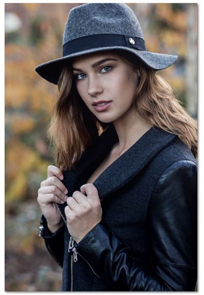 Female model photo shoot of Maggie Keating in DUMBO Brooklyn NY