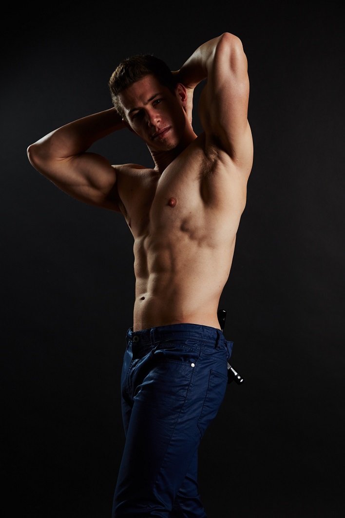 Male model photo shoot of Nicholas Berson by Travis H Lane Photo