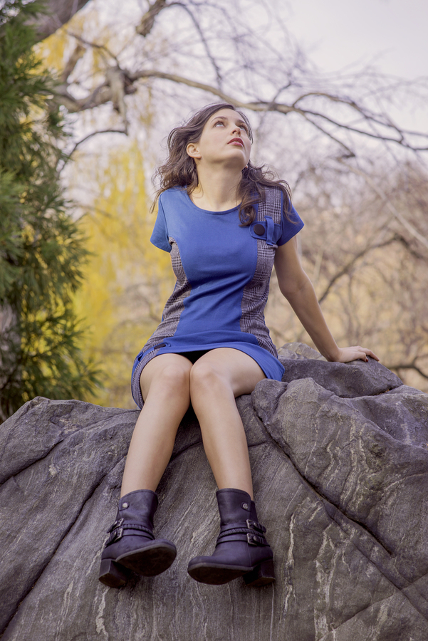 Female model photo shoot of Hannah Layland by Darren NYC in New York, NY