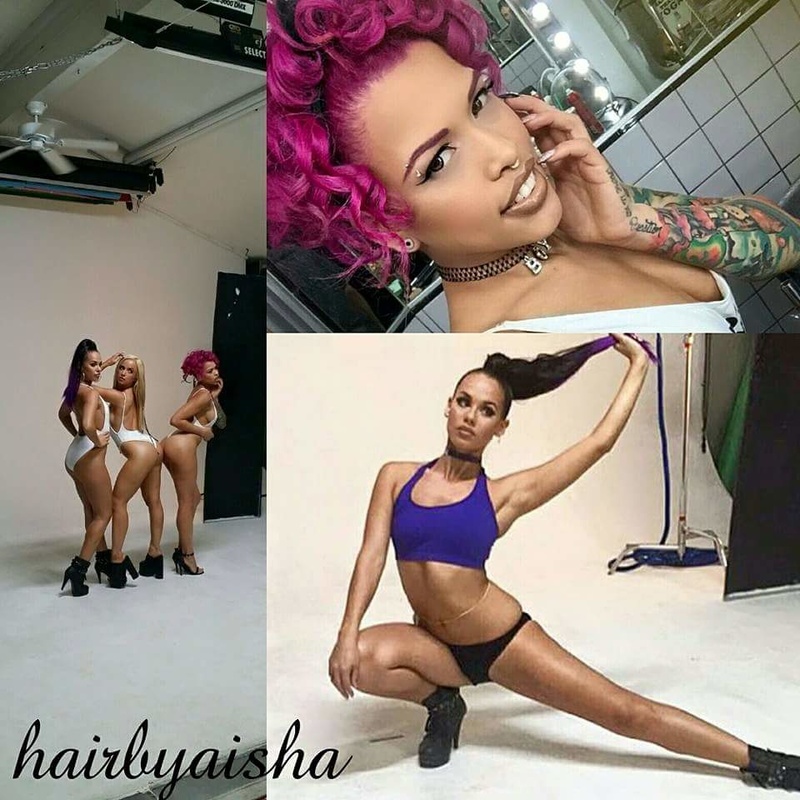 Female model photo shoot of HairMuaByAisha 