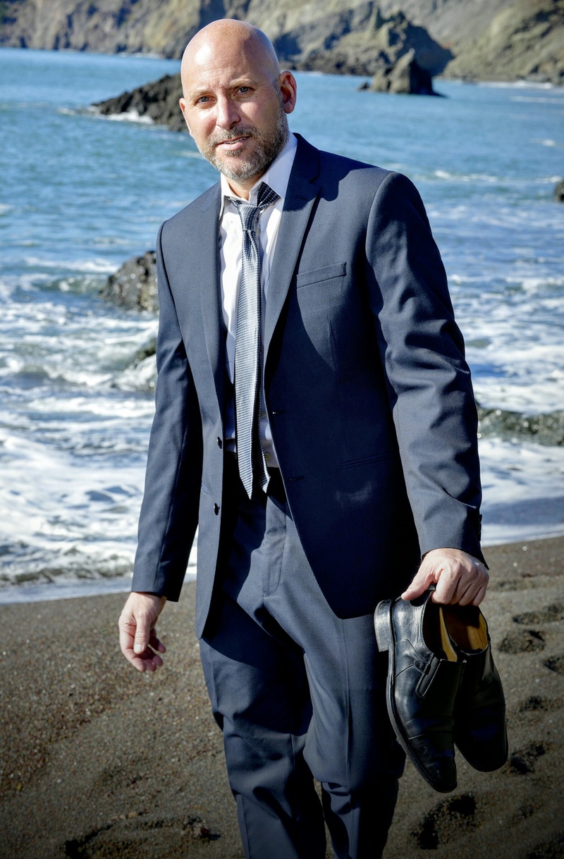 Male model photo shoot of Nate Beck by Daniel G Lam  in Black Sand Beach, Marin County, California