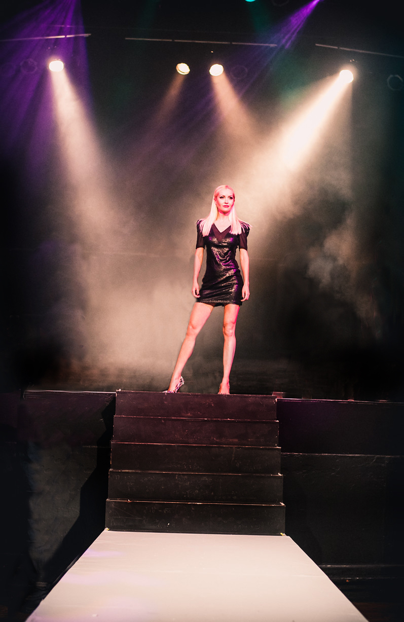 Female model photo shoot of VLADA 99 in Trocadero Theatre