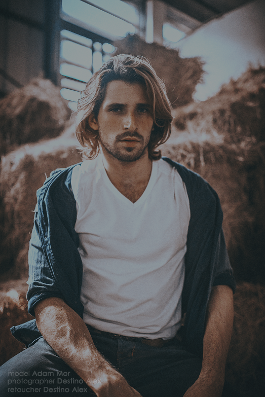 Male model photo shoot of destino-alex