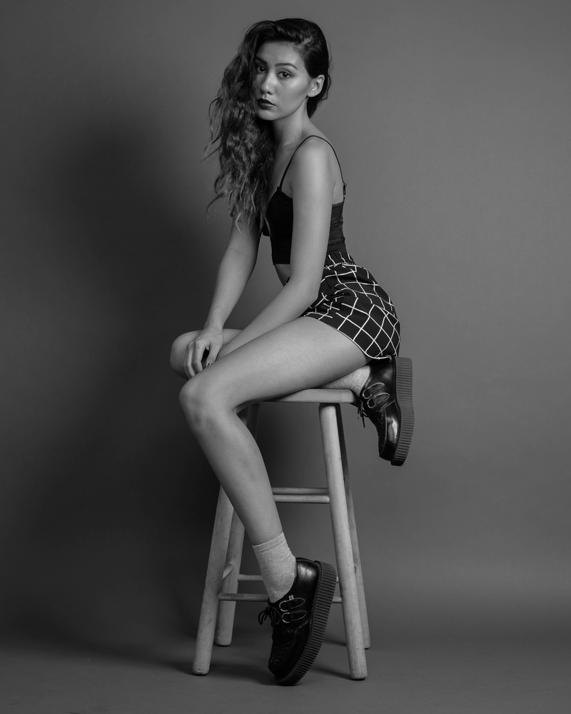 Female model photo shoot of Justine Basa