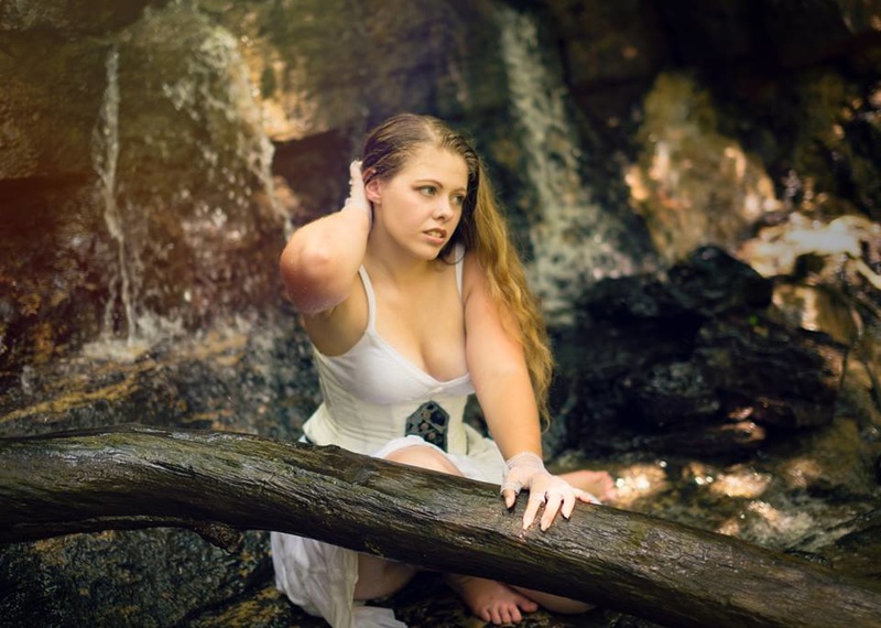 Female model photo shoot of HuntressOrion in Parkville Nature Sanctuary