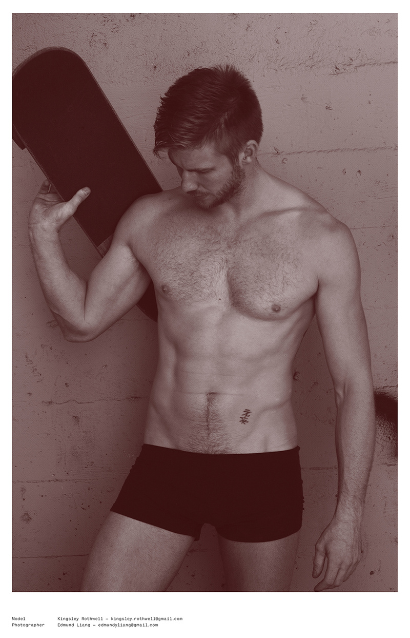 Male model photo shoot of Kingsley Rothwell in Los Angeles