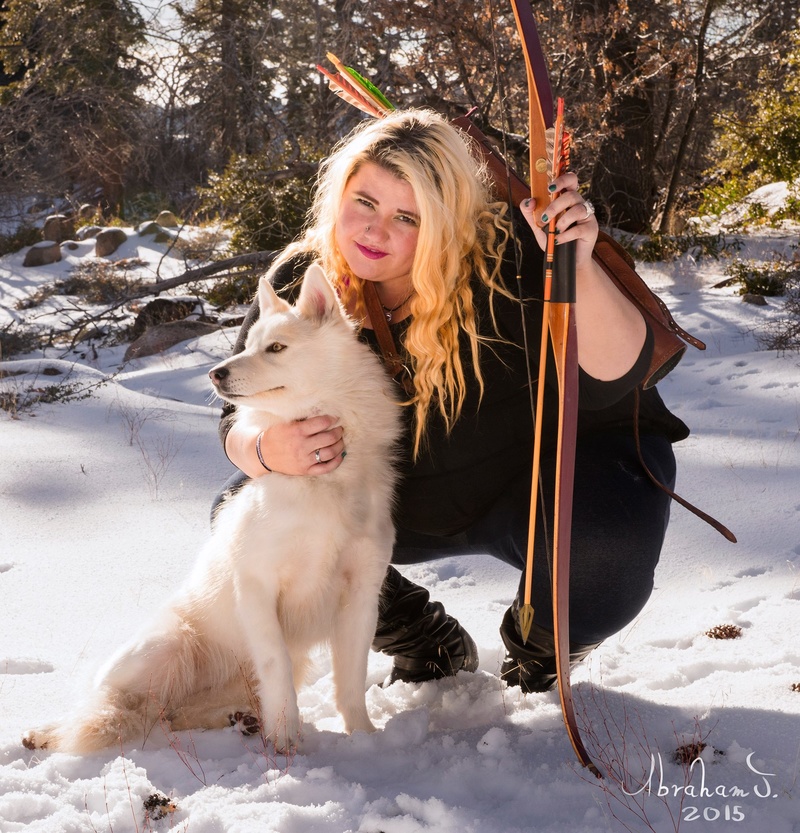 Female model photo shoot of Princess_Ambeezy in Big Bear Mountain