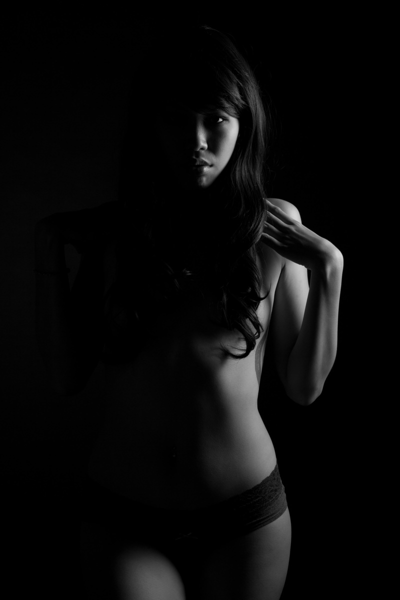 Female model photo shoot of Faye H by Dwayne Foong